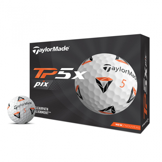 TAYLORMADE TP5X PIX 2.0 - 12 GOLFBALLER i gruppen Golfhandelen / Golfballer  / Nye Golfballer hos Golfhandelen Ltd (TP5X PIX)